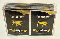MYWIPE Individual Insect Repellent Deet Wipes x 20