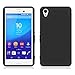 M4 Aqua Case, LK [Drop Protection] [Shock-Absorption] Hybrid Dual Layer Armor Defender Protective Case Cover for Sony Xperia M4 Aqua (Black)