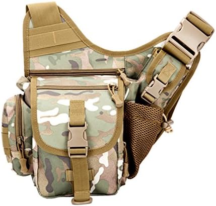 Ufish Outdoor Sports Shoulder Pack Fishing Tackle Crossbody Bag (IT Camo)
