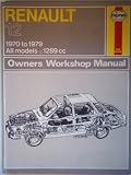 Renault 12 owners workshop manual : models covered : all Renault 12 models, 1289cc, Saloon L, TL, TS and TR, Estate TN and TL