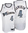 Antawn Jamison Jersey: adidas White Swingman #4 Washington Wizards Jersey