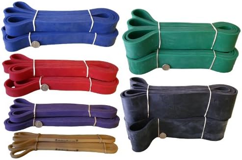 *Pair* SeriousSteel 41" Pull-Up / CrossFit Power Jump Stretch Band Set (Sold in Pairs)