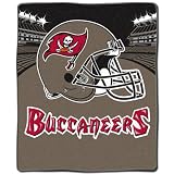 NFL Tampa Bay Buccaneers 50-Inch-by-60-Inch Micro Raschel Throw "Stadium" Design