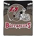 NFL Tampa Bay Buccaneers 50-Inch-by-60-Inch Micro Raschel Throw "Stadium" Design