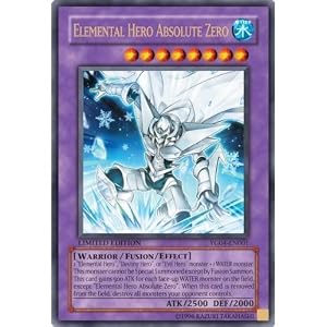 Yu-Gi-Oh Card - YG04-EN001 - ELEMENTAL HERO ABSOLUTE ZERO (Ultra Rare Holo) by 