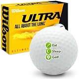 Eat Sleep Golf - Wilson Ultra Ultimate Distance Golf Balls
