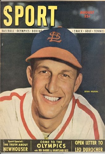 Sport Magazine August 1948 Stan Musial St. Louis Cardinals