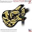 Alecias Swirl 02 Yellow Skin fits Band Hero, Guitar Hero 5 & World Tour Guitars for XBOX 360 & PS3 (GUITAR NOT INCLUDED) by WraptorSkinz