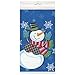 Jolly Snowman Holiday Plastic Tablecloth, 108