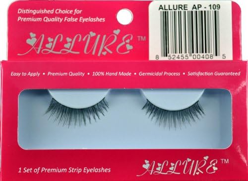 Value Pack#1_One(1) Darkness eyelash glue(Black)+Six (6)Allure Premium Eyelash_AP-109