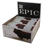 Epic All Natural Meat Bar, 100% Grass Fed, Beef, Habanero and Cherry Meat Bar, 12 count