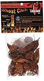 Smoked Dried Ghost Chili Pepper - Organic, Authentic Indian Bhut Jolokia - Whole Pods (1/2 oz) 100% Satisfactions Guarantee
