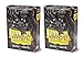 Dragon Shield Bundle: 2 Packs of 60 Count Japanese Size Mini Matte Card Sleeves - Matte Black
