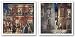Charlas Nocturnas and New Orleans Streets Set by Didier Lourenco 36"x36" Art Print Poster