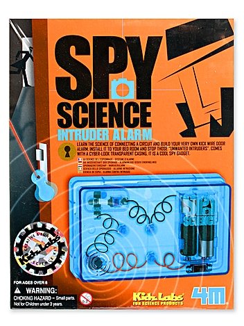 4M Spy Science Intruder Alarm each