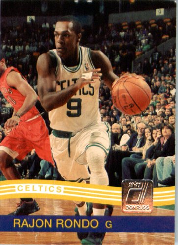 2010 / 2011 Donruss # 1 Rajon Rondo Boston Celtics NBA Trading Card- In Protective Screwdown Case!