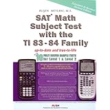 sat math subject test with ti 83 84 family with 10 fully solved sample tests for level 1  level 2 rush publications