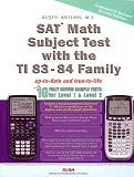 Sat* Math Subject Test With TI 83-84 Family: With 10 Fully Solved Sample Tests for Level 1 & Level 2 (RUSH Publications) (REA Test Preps)