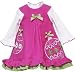Vivid Fuchsia Corduroy Christmas Ornament Dress ~ 6M (H630529)