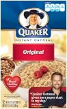 Quaker Instant Oatmeal Original, 12-Count Boxes (Pack of 4) by Quaker Cheap