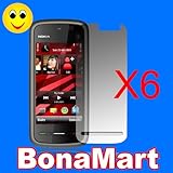 6x LCD Screen Protector Film for Nokia 5230