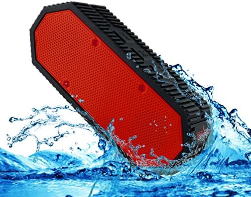 NEW 2016 Waterproof Bluetooth Speaker AQUA TANK - IPX7 Rugged, Portable, Dustproof, Shockproof and Splashproof perfect for outdoors, camping, and pool parties with long playback time by Denali Audio