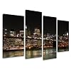 Image sur toile 130 x 80 cm Mod�le N� XXL 6008 New York Tableaux pour la mur, encadr�s, pr�ts � poser, tout les images sur ch�ssis g�ant bois v�ritable.