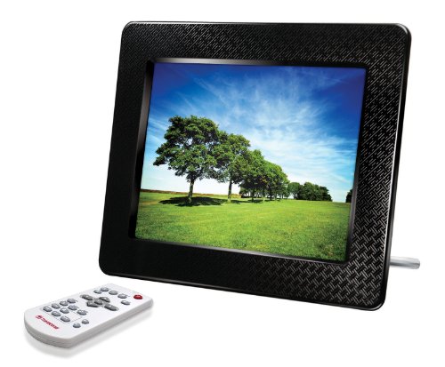 Transcend TS2GPF730B 7-Inch High-Resolution TFT LCD Digital Photo Frame with 2 GB Internal Memory (Black)