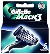 Gillette - 80201241 - Mach3 - Pack de 5 Lames