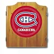 NHL Montreal Canadians Dart Cabinet includes Darts and Board