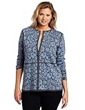 IMAGE OF Pendleton Women's Reversible Merino Jacquard Cardigan Sweater