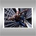 SPIDER-MAN BLU-RAY TRIBUTE FRAMED A2 CANVAS ART PRINT