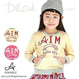 (エマーブル) AIMABLEロゴトレーナー/秋 ベビー キッズ 女の子 140 ピンク