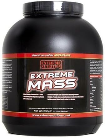 Extreme Nutrition 2.5Kg Milk Chocolate Extreme Mass by Extreme Nutrition