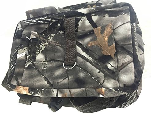 Cotton Canvas Dog Pack Hound Travel Camping Hiking Backpack Saddle Bag Rucksack for Medium &amp; Large Dog (camouflage)