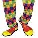 Adult Clown Shoes - Multicoloured one size fit
