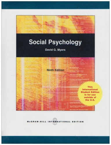 Social Psychology (9th Edition) under The Books Store