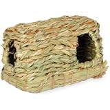 Prevue Hendryx 1096 Nature's Hideaway Grass Hut Toy, Small