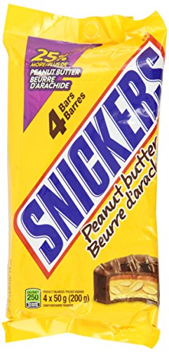 Snickers Peanut Butter Chocolate 4 Pack 200g