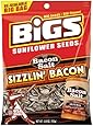 BIGS Bacon Salt Sizzlin' Bacon Sunflower Seeds, 5.35-Ounce Bag(Pack of 12)