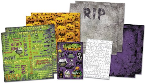 Karen Foster Design Scrapbook Kit Fright Night 