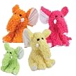 SET OF 4 - Grriggles Elegiggles Dog Squeaky Toy