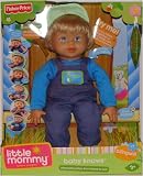 Fisher Price BOY Little Mommy Baby Knows Interactive Doll