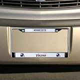 Minnesota Vikings NFL Chrome License Plate Frame