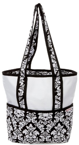 Hoohobbers Versailles BlackTote Diaper Bag