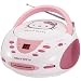 Sanrio Hello Kitty CD Boombox with AM/FM Stereo Radio