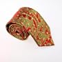 Red Patterned Woven Silk Tie Gift Box Set Red Gift Items T8185