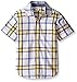 Gymboree Boys' Big Plaid Short-Sleeve Woven Shirt with Pocket