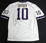 Jake Locker Washington Huskies NCAA Autographed/Hand Signed Authentic Style White Jersey