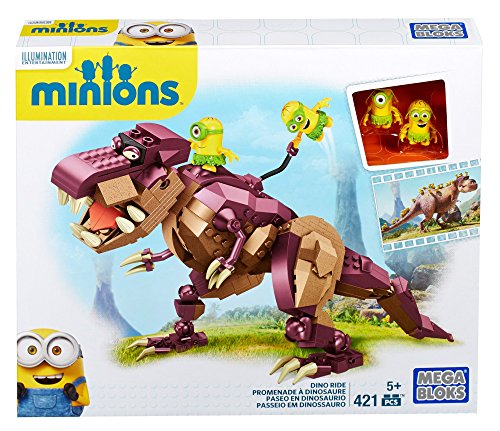 Mega Bloks Minions Dino Ride Building Kit